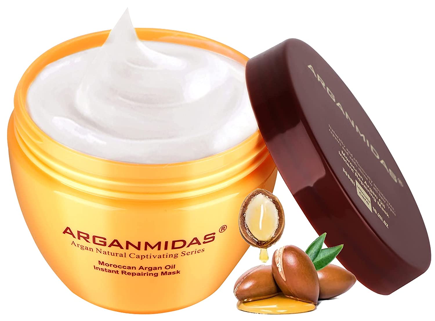 ماسک موی داخل حمام آرگان میداس Arganmidas مخصوص موهای فر