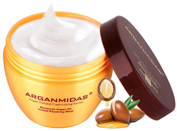 ماسک موی داخل حمام آرگان میداس Arganmidas مخصوص موهای فر