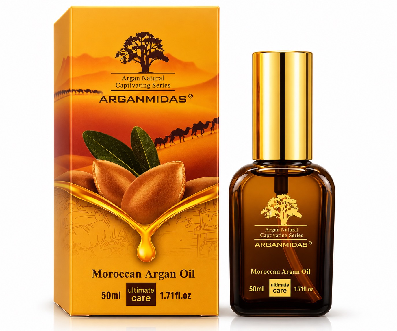 روغن ارگان مراکشی ارگان میداس 50میل