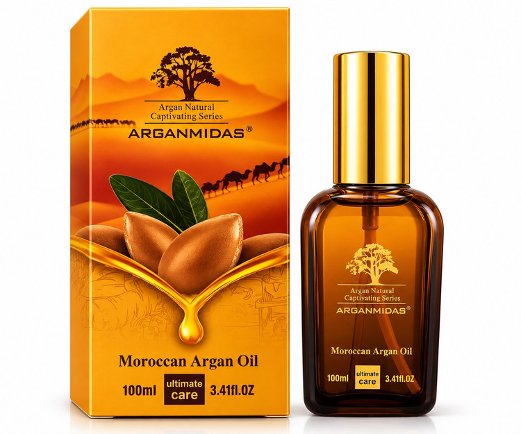 روغن ارگان مراکشی ارگان میداس حجم 100میل