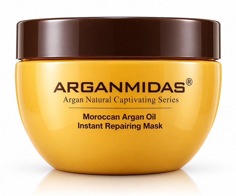 ماسک مو ترمیم کننده فوری روغن ارگان مراکشی ارگان میداس 500میل